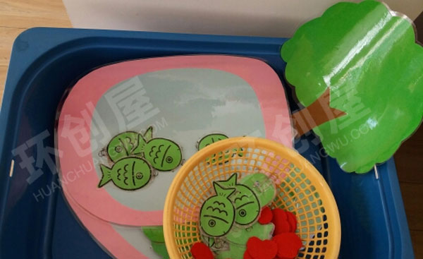 幼儿园益智区区域材料废物利用图片
