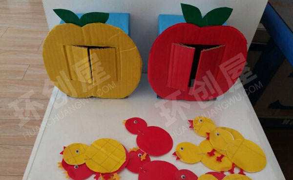 幼儿园益智区区域材料废物利用图片
