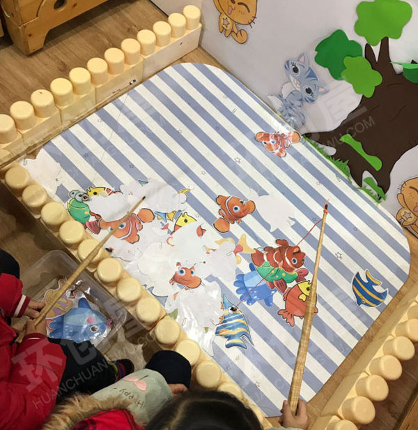 幼儿园益智区各种自制玩教具环创图片