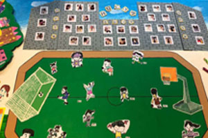 幼儿园我要上小学啦主题墙图片7张