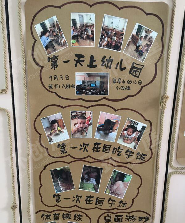 幼儿园高高兴兴上幼儿园主题墙图片