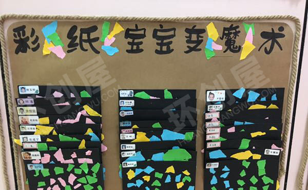 幼儿园高高兴兴上幼儿园主题墙图片