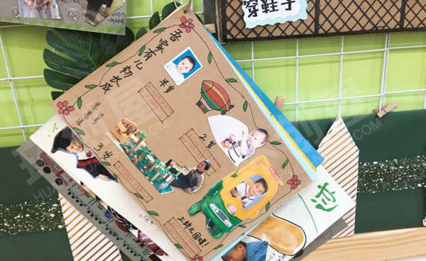 幼儿园环创我长大了主题墙图片