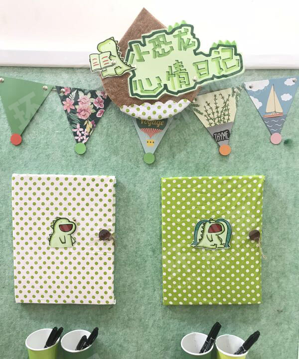 幼儿园小恐龙主题环创墙面布置图片
