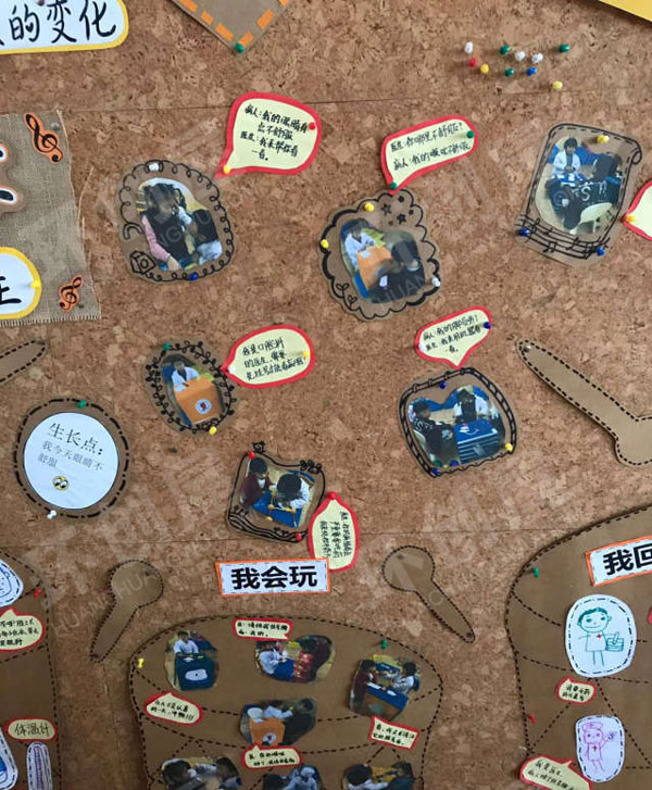 幼儿园自主游戏故事墙图片