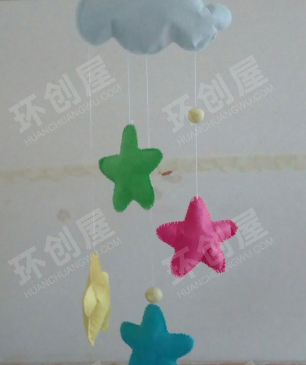 幼儿园自制海星吊饰图片