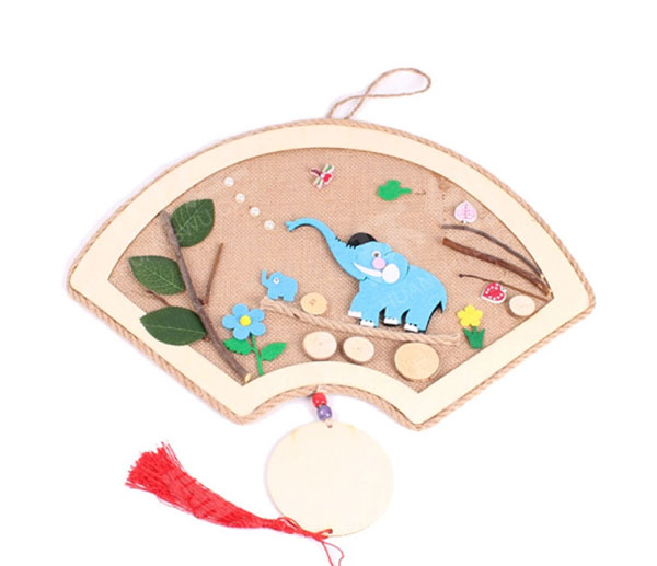 幼儿园创意手工制作森系挂饰图片