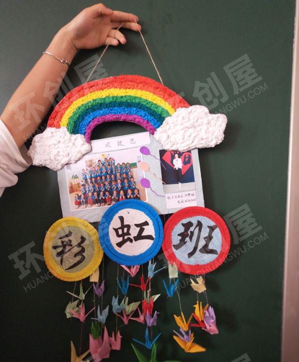 幼儿园门窗装修班牌环创图片