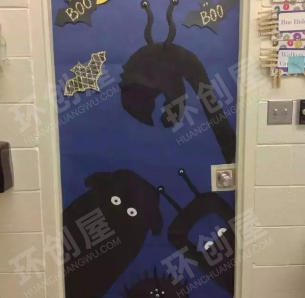 幼儿园充满童趣教室门装饰图片
