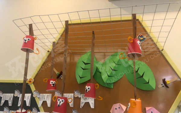 幼儿园动物花花衣作品展示图片