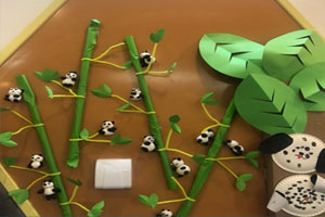 幼儿园动物花花衣作品展示图片7张