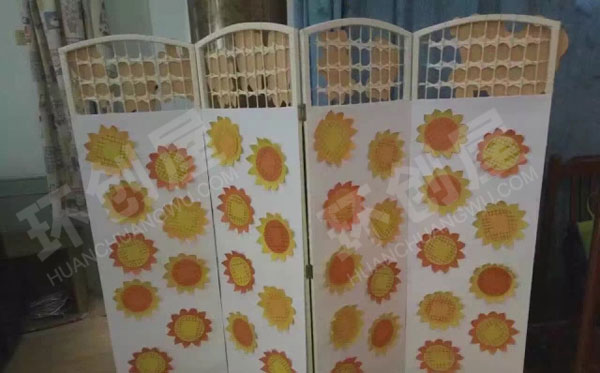 幼儿园毕业展板作品展示图片