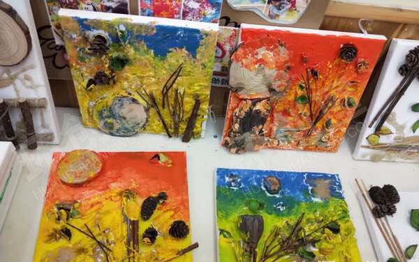 幼儿园教师作品幼儿作品展示合集图片