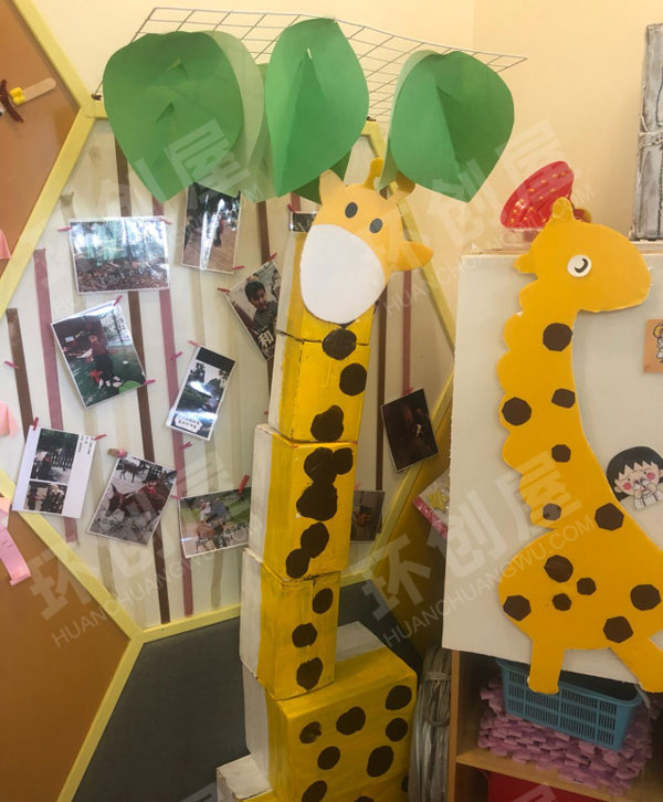 幼儿园动物花花衣作品展示图片