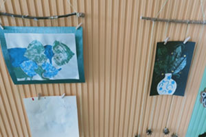 幼儿园树叶主题作品展示图片7张