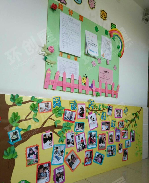幼儿园阅读区图书角布置环创图片