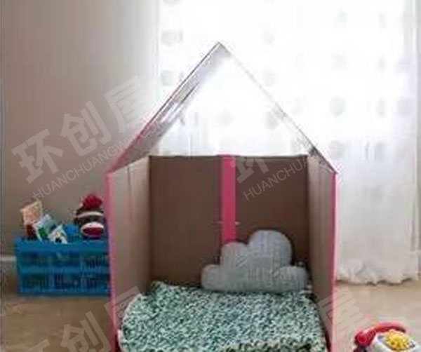 幼儿园美工区好玩的纸箱改造图片