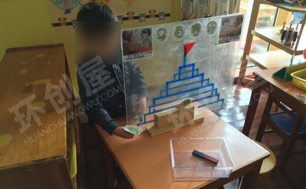 幼儿园科学区磁力乌龟赛跑图片