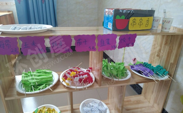 幼儿园角色游戏烧烤区图片
