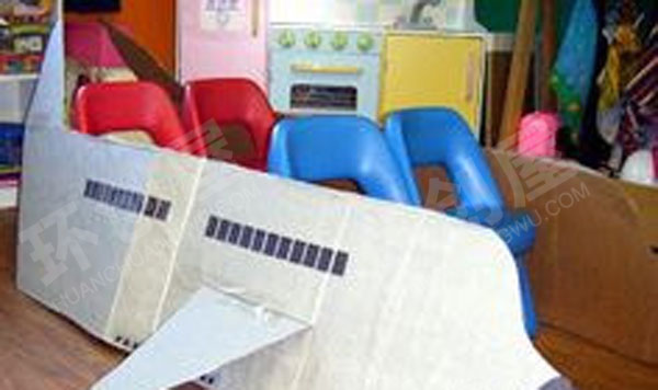 幼儿园角色游戏飞机场图片