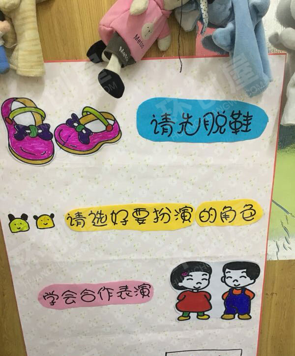 幼儿园表演区表演规则图片