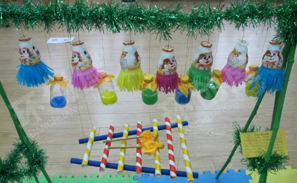 幼儿园表演区瓶瓶罐罐音乐器材图片