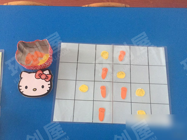 幼儿园益智区香香的蔬菜图片