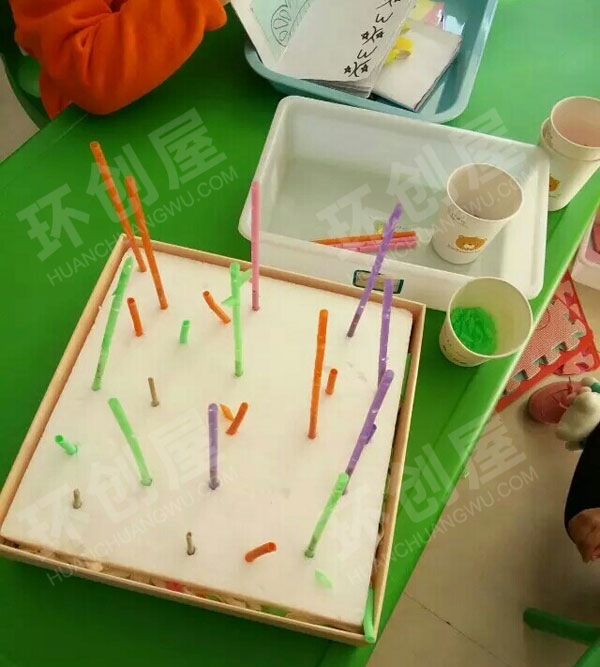 幼儿园益智区各种玩教具图片