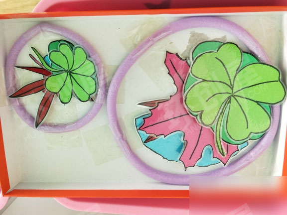 幼儿园益智区树叶操作材料图片
