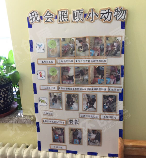 幼儿园我和动植物主题墙图片