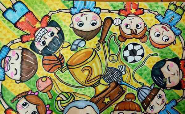 幼儿园各种美术作品展示合集图片