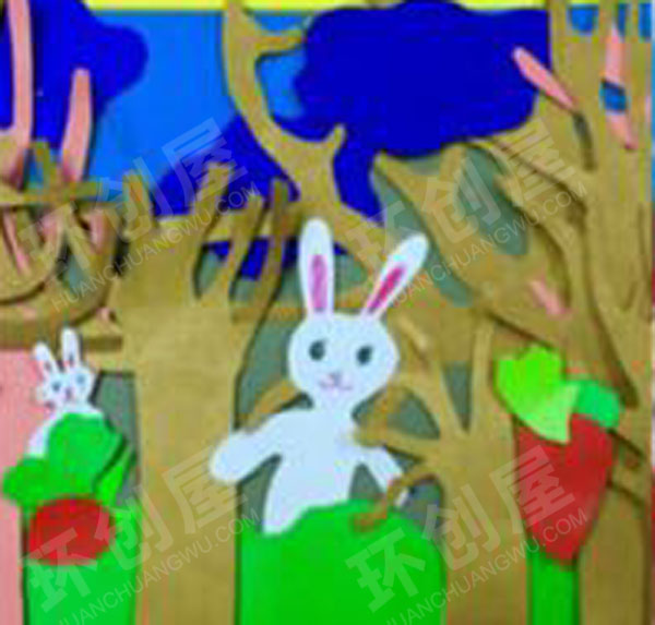 幼儿园各种美术作品展示合集图片