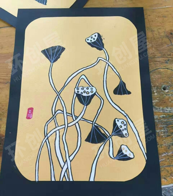 幼儿园立体美术作品展示图片