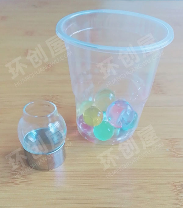 幼儿园小小玻璃瓶挂饰图片