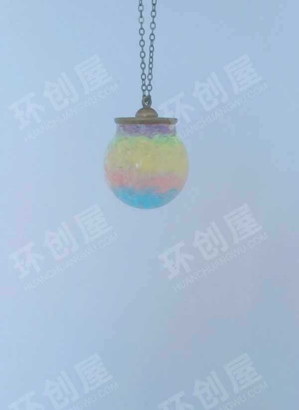 幼儿园小小玻璃瓶挂饰图片
