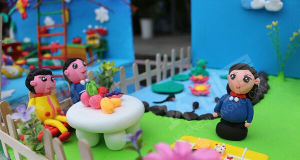 幼儿园创意手工作品展示图片