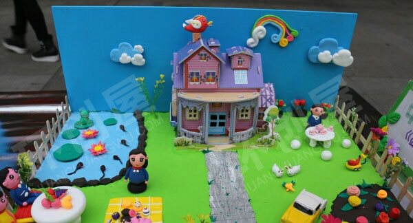 幼儿园创意手工作品展示图片