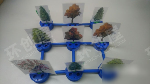 幼儿园建构区植树棋图片