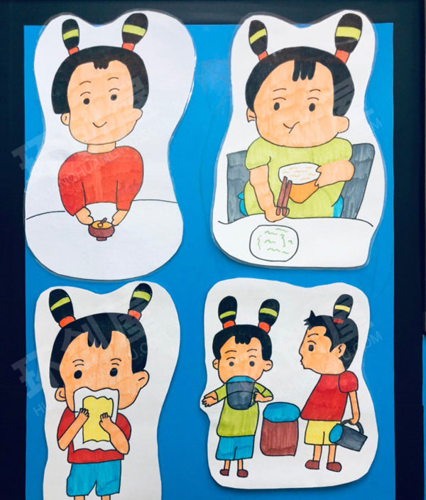 幼儿园炫丽多彩的美工区图片