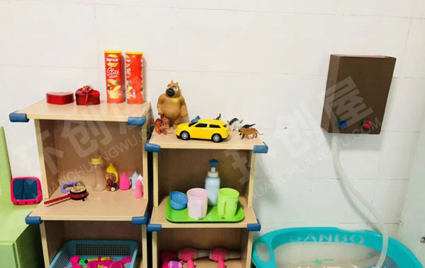 幼儿园角色游戏最爱的娃娃家图片