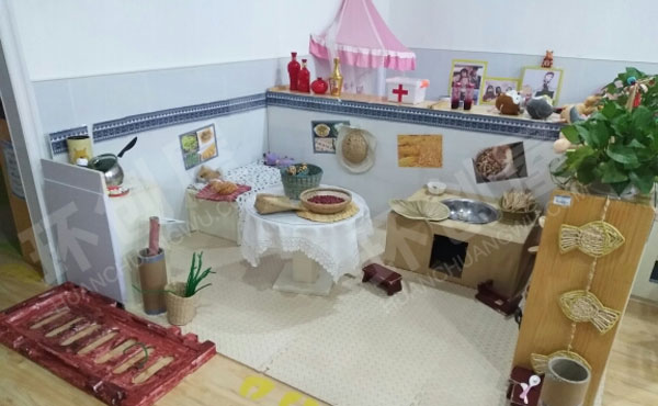 幼儿园角色游戏农家乐图片