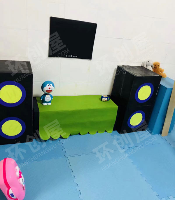 幼儿园角色游戏最爱的娃娃家图片