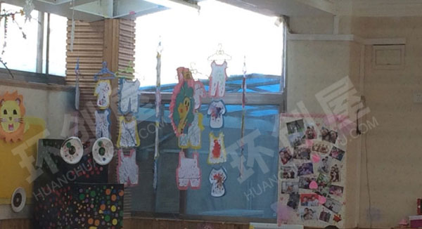 幼儿园表演区圣诞节舞会装饰图片