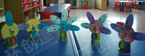 幼儿园益智区6以内的组合图片