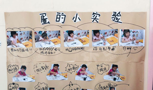 幼儿园有趣的蛋主题墙图片