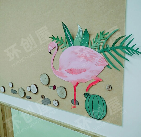 幼儿园INS风范主题墙环创图片