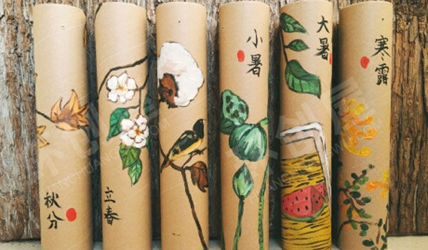 幼儿园二十四节气走廊吊饰图片