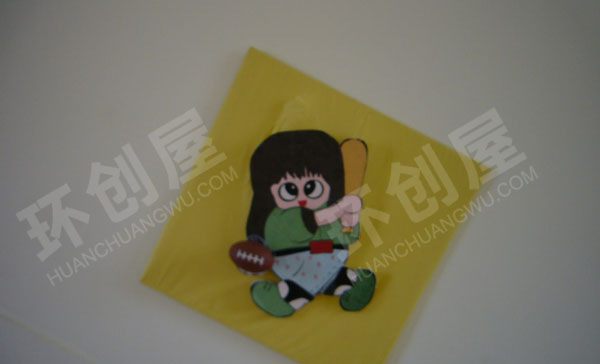 幼儿园走廊卡通小人装饰图片
