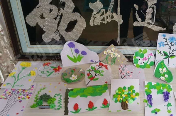 幼儿园超轻粘土作品展示图片