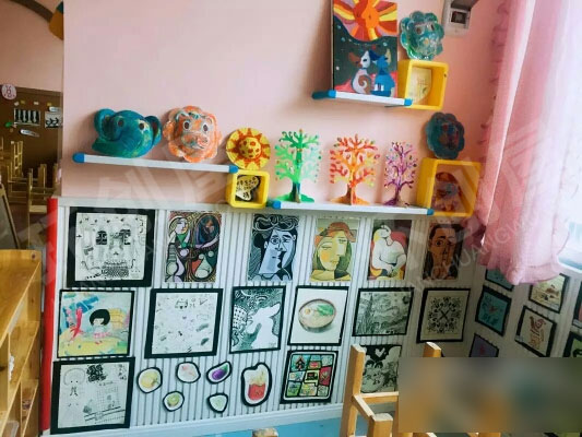 幼儿园俏皮好看作品展示图片